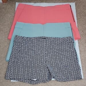 BANANA REPUBLIC HIGH WAIST SHORTS 3 PAIR SIZE 12